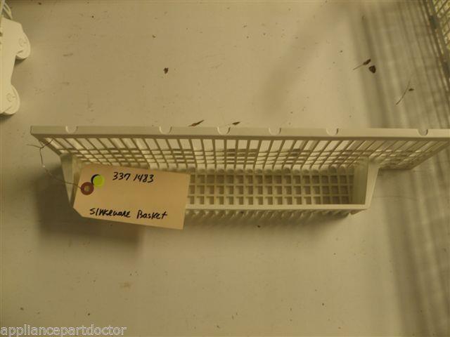 KENMORE DISHWASHER 3371483 SILVERWARE BASKET USED PART ASSEMBLY KENMORE DISHWASHER 3371483 SILVERWARE BASKET USED PART ASSEMBLY
